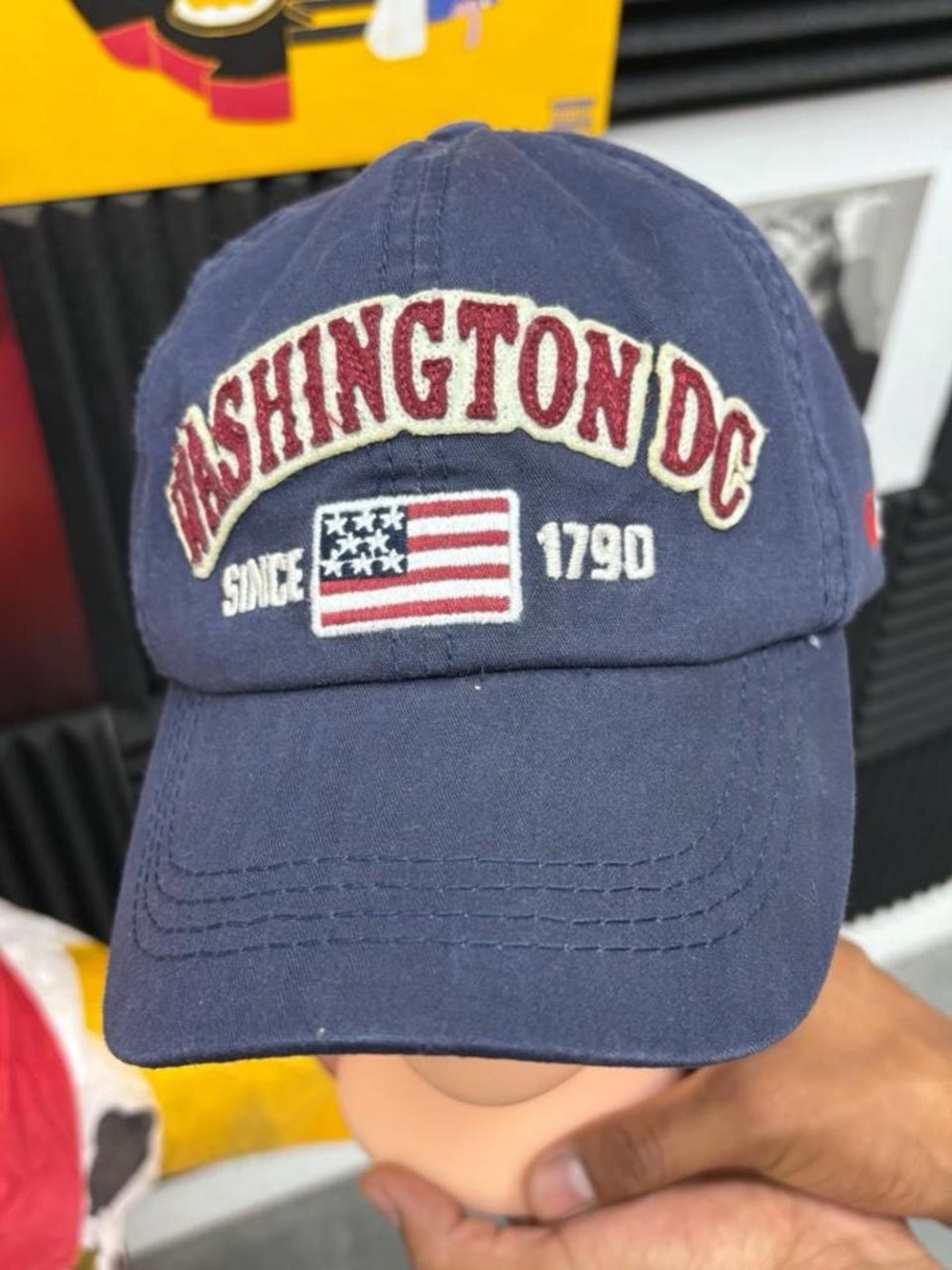 Vintage Style Washington DC Baseball Cap 🇺🇸✨